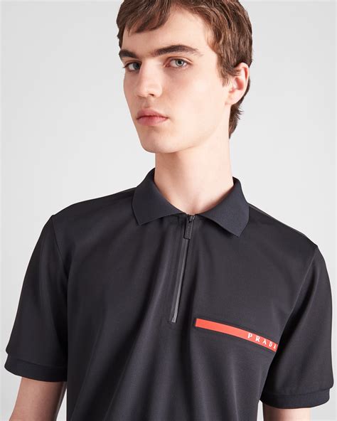 prada polo shirt mens sale